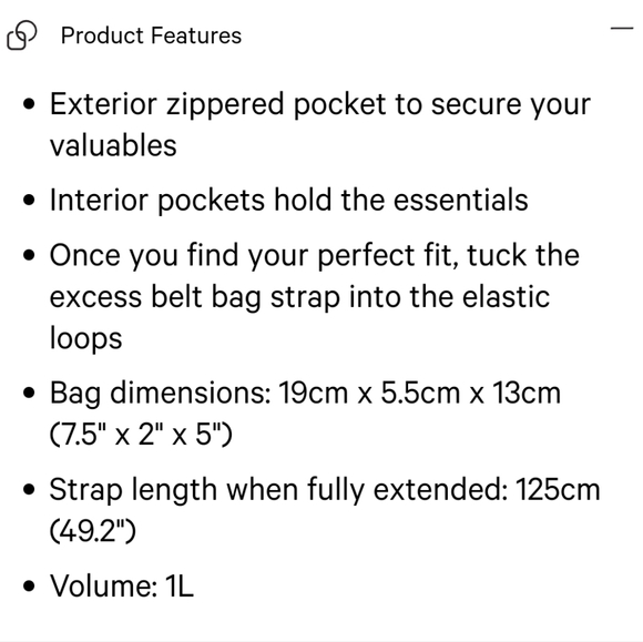 BNWT Rare Lululemon New Year Everywhere Belt 1L - Picture 9 of 14